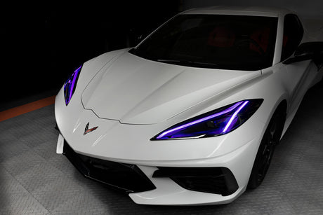 Kit de phares DRL RVB+A Oracle 20-21 Chevy Corvette C8 - ColorSHIFT avec commande simple VOIR LA GARANTIE