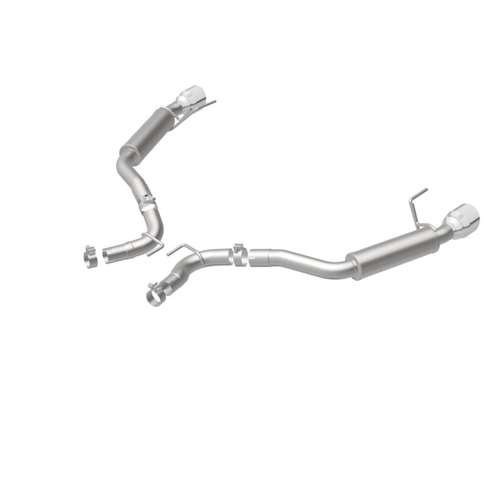 Essieu arrière MagnaFlow, SS, 2,5 po, compétition, double polissage fendu, embout de 4,5 po, Ford Mustang Ecoboost 2015