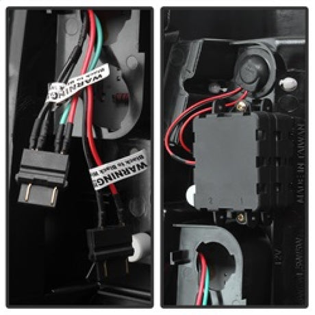 Feux arrière à DEL Spyder Chevy Silverado 1500/2500 03-06 Version 2 - Chromé ALT-YD-CS03V2-LED-C