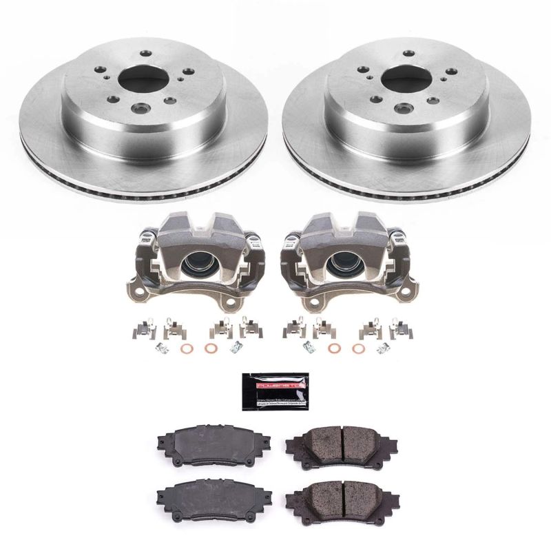 Kit de freins arrière Power Stop Autospecialty avec étriers pour Lexus GS350 19-13
