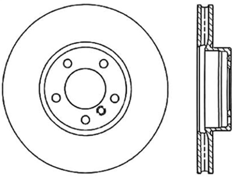 StopTech Drilled Sport Brake Rotor