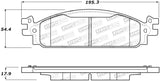 StopTech Street Brake Pads - Front