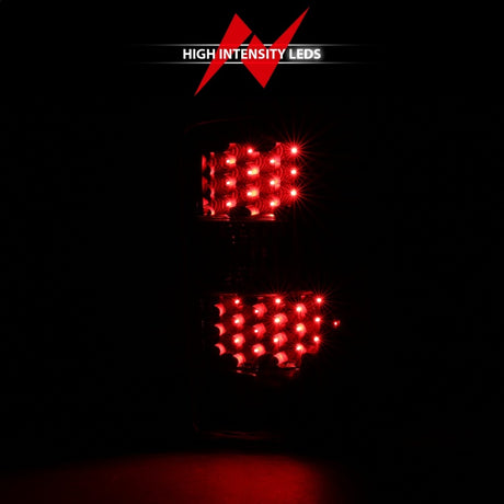Feux arrière à LED ANZO 2000-2006 Chevrolet Tahoe Noir/Transparent