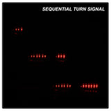 Spyder Chevy Camaro 16-18 (Do Not Fit Halogen Model) LED Tail Lights Black ALT-YD-CCAM16LED-SEQ-BK