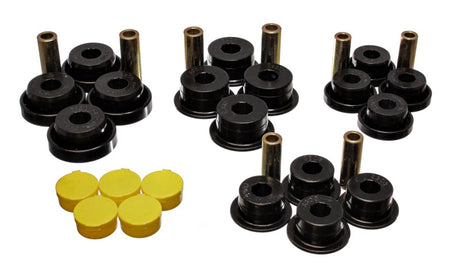 Ensemble de bagues de bras de suspension avant noires pour Dodge Ram 94-98 Energy Suspension