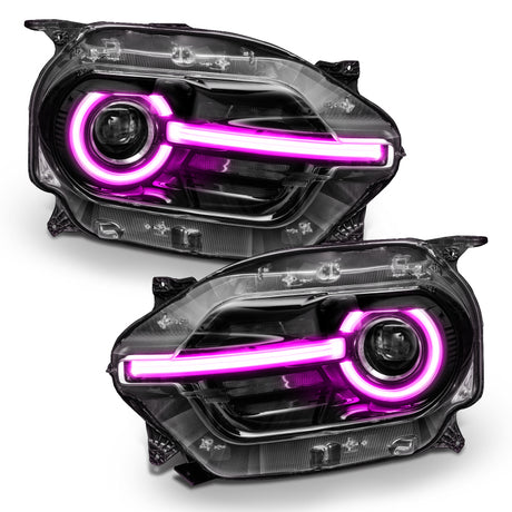 Oracle 2021 Ford Bronco Sport RGB+W Headlight DRL + Halo  - ColorSHIFT w/ RF Controller