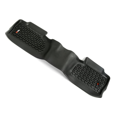 Revêtement de plancher arrière Rugged Ridge noir pour Chevrolet Silverado 1500 Crew Cab 2014-2018