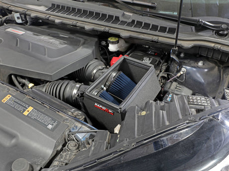 Système d'admission d'air froid à induction rapide avec filtre Pro 5R 19-20 Ford Edge V6 2,7 L (tt)