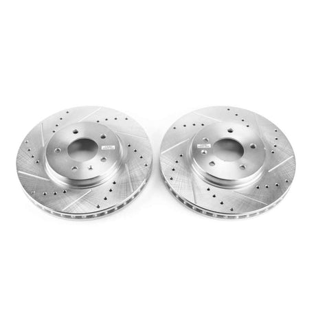 Disques de frein avant percés et fendus Power Stop 09-11 Cadillac STS Evolution - Paire