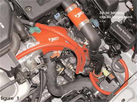 Prise d'air froid polie Injen 00-03 Celica GTS