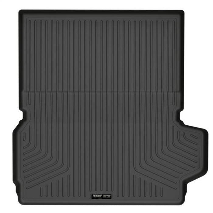 Doublure de coffre Husky Liners 21-23 pour Jeep Grand Cherokee L (sièges de 3e rangée plats) WeatherBeater - Noir