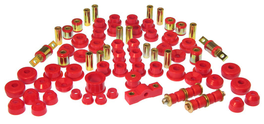 Prothane 88-91 Honda Civic Total Kit - Red