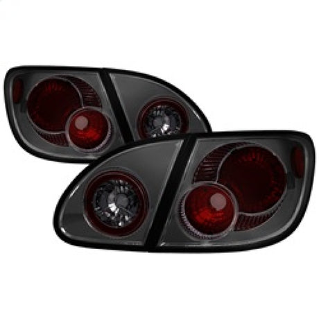 Feux arrière Spyder Toyota Corolla 03-08 style européen fumés ALT-YD-TC03-SM