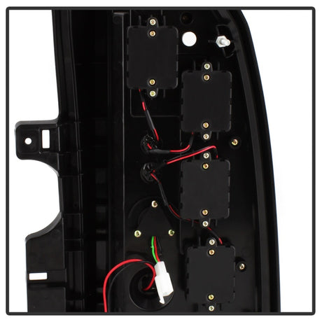 Feux arrière à LED Spyder Chevy Tahoe / Suburban 15-17 - Fumée noire (ALT-YD-CTA15-LED-BSM)