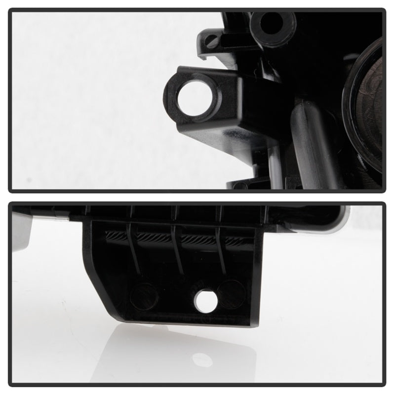 Feux de pare-chocs avant à LED Spyder Jeep Wrangler 2018-2019 (modèle LED uniquement) - Signal séquentiel - Noir