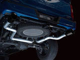 AWE 0FG 21+ Ford F150 Échappement arrière double divisé Cat-Back - Embouts noirs diamantés de 5 pouces