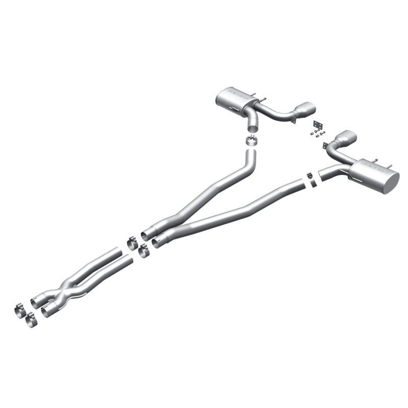 MagnaFlow 11-13 Cadillac CTS Coupé uniquement V8 6,2 L Double sortie arrière Ctr SS Cat-Back Performance Exhaust