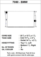 CSF BMW 2 Series (F22/F23) / BMW 3 Series (F30/F31/F34) / BMW 4 Series (F32/F33/F36) M/T Radiator