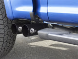 Échappements aFe Rebel 3 pouces SS Cat-Back 15-16 Ford F-150 EcoBoost V6 2,7/3,5 L V8 5,0 L avec embouts noirs