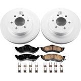 Kit de freins Power Stop 1999 Dodge Dakota avant Z17 Evolution Geomet avec revêtement