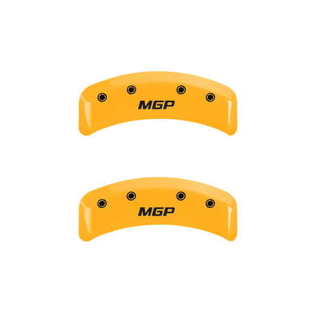 Couvre-étriers MGP 4 gravés avant et arrière MGP finition jaune noir Char 2006 Toyota Camry