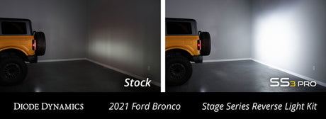 Kit de feux de recul Diode Dynamics 21-22 pour Ford Bronco C2 Sport Stage Series