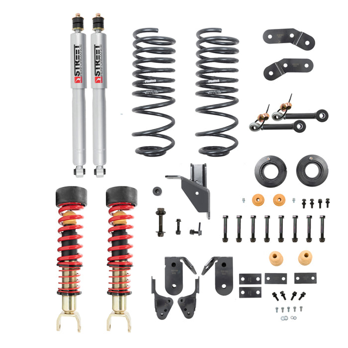 Kit de suspension à ressorts Belltech 2019+ Ram 1500 2WD/4WD 1-3 po avant / 4-5 po arrière