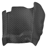 Revêtement de sol noir Husky Liners 97-04 pour camion Ford pleine grandeur de style classique avec bosse centrale (4WD AutoSelect)