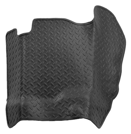 Revêtement de sol noir Husky Liners 99-06 Chevy Suburban/GMC Yukon Classic Style avec bosse centrale