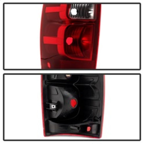 xTune Chevy Avalanche 07-13 Driver Side Tail Lights - OEM Left ALT-JH-CAVA07-OE-L