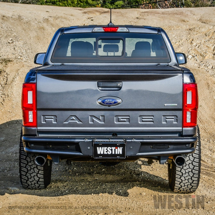 Pare-chocs arrière Westin 19-20 Ford Ranger Outlaw – Noir texturé