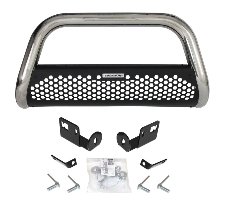 Kit complet Go Rhino 08-20 Toyota Sequoia RHINO! Charger 2 RC2 avec protection avant + supports