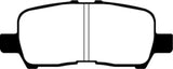 Plaquettes de frein arrière EBC Greenstuff pour Buick Allure (Canada) 3.6 05-09