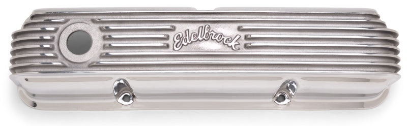 Couvercle de soupape Edelbrock Classic Series Ford 1958-1976 FE V8 poli