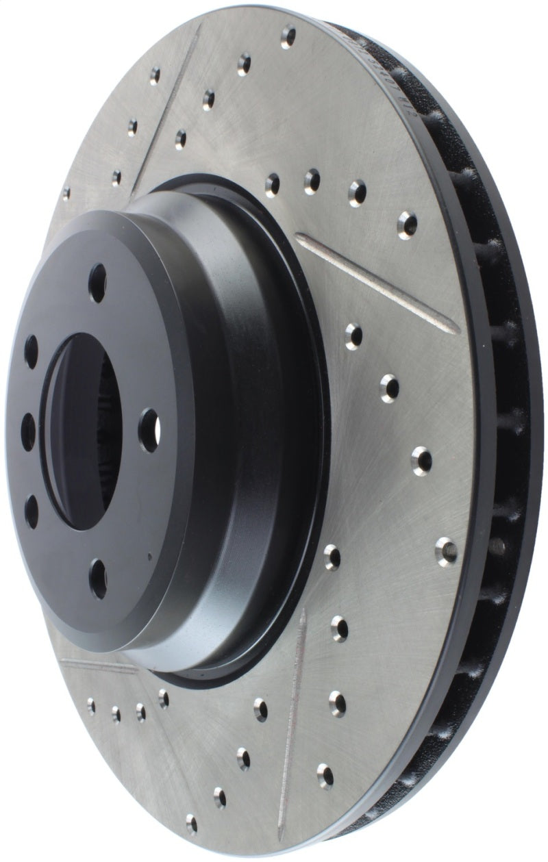 Rotor avant droit rainuré et percé StopTech 07-09 BMW 335 (E90/E92/E93)