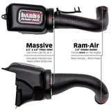 Système d'admission d'air Ram-Air pour Jeep 2.0L Turbo Wrangler (JL) 18-21 de Banks Power