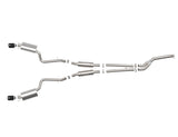 aFe POWER Takeda 16-17 Lexus IS200t L4-2.0L (t) 2.5in-3in 304 SS CB Échappement avec embouts noirs