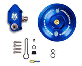 Kit de ressorts bleus Sinister Diesel 03-07 Ford 6.0L Powerstroke avec boîtier de ressort à billettes réglable