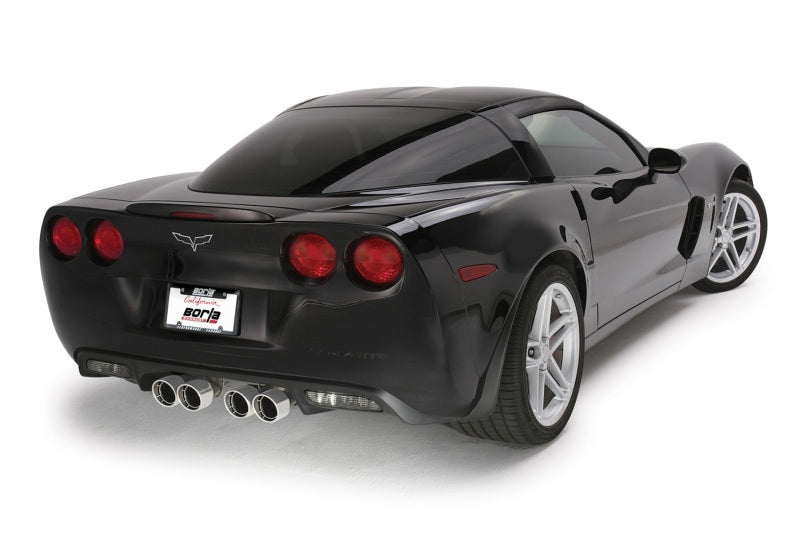 Échappement agressif ATAK Borla 06-12 Chevrolet Corvette Z06/ZR1 6,2 L/7,0 L 8 cylindres (section arrière uniquement)