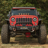 Ensemble de pare-chocs avant Rugged Ridge Arcus avec Overrider 2018 Jeep Wrangler JK