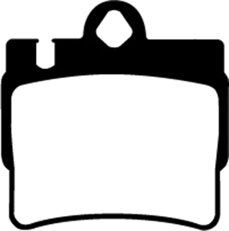 Plaquettes de frein arrière Redstuff EBC 01-02 Mercedes-Benz CL55 AMG 5.5