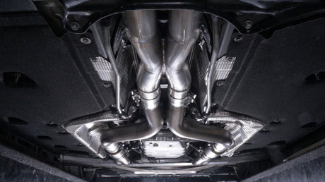 Collecteurs de 2 po pour berline Cadillac CTS-V 2016-18 en acier inoxydable, primaires de 2 po, câbles cathodiques de 3 po dans le tuyau en X