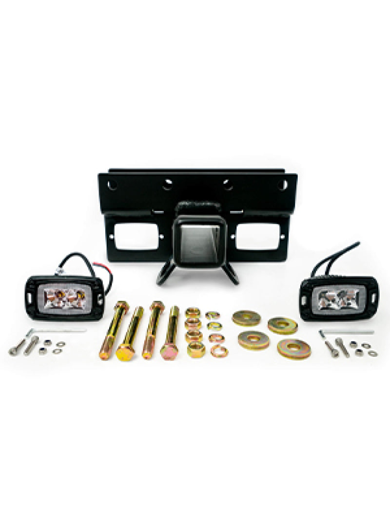 Attelage boulonné DV8 Offroad 07-21 Jeep Wrangler (JK/JL) avec feux