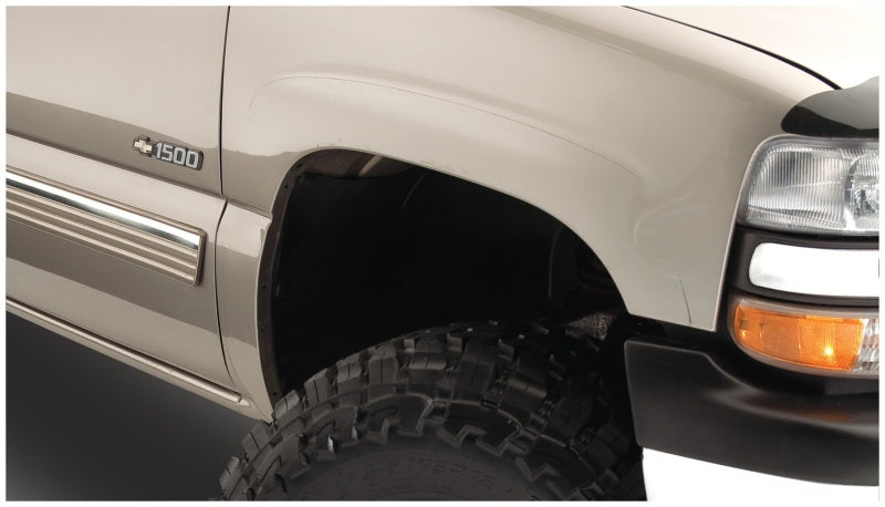 Bushwacker 07-07 Chevy Silverado 1500 Classic Fleetside Extend-A-Fender Style Flares 4 pièces - Noir