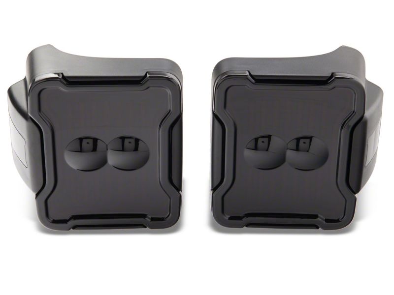 Feux arrière à LED linéaires Raxiom 18-23 Jeep Wrangler JL Axial Series - Boîtier noir (lentille fumée)