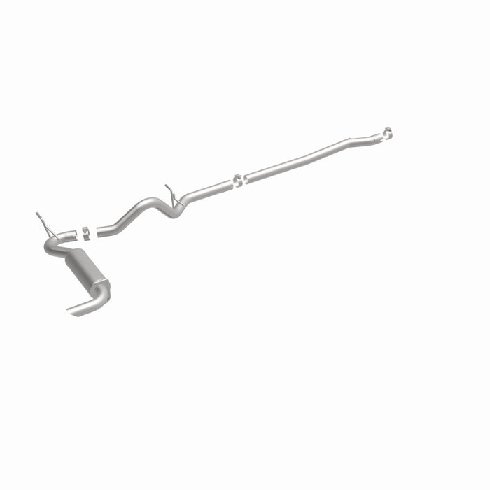 Échappement hautes performances MagnaFlow 12-14 Jeep Wrangler 4 portes avec sortie P/S arrière simple et droite en acier inoxydable C/B