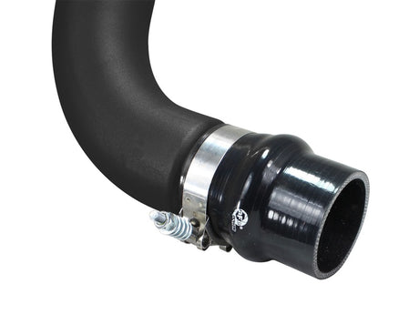 Tubes latéraux chauds et froids pour refroidisseur intermédiaire aFe BladeRunner 3 pouces, noir, pour camions diesel GM 02-04, V8 de 6,6 L (td)