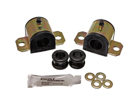 Bagues de barre stabilisatrice avant 23 mm noires pour Honda Prelude 92-01 Energy Suspension (bagues de liaison d'extrémité de barre stabilisatrice)