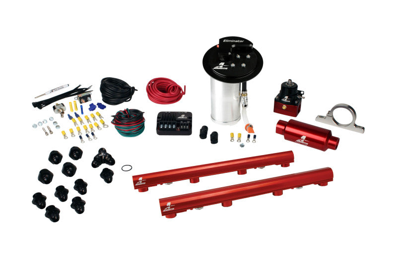 Système de carburant Stealth Eliminator pour Ford Mustang GT 4,6 L Aeromotive 10-13 (18695/14116/16306)