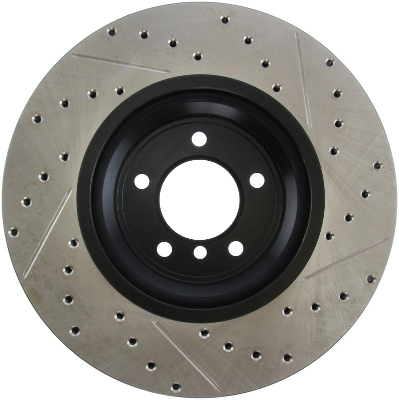 Rotor avant droit rainuré et percé StopTech 07-09 BMW 335 (E90/E92/E93)